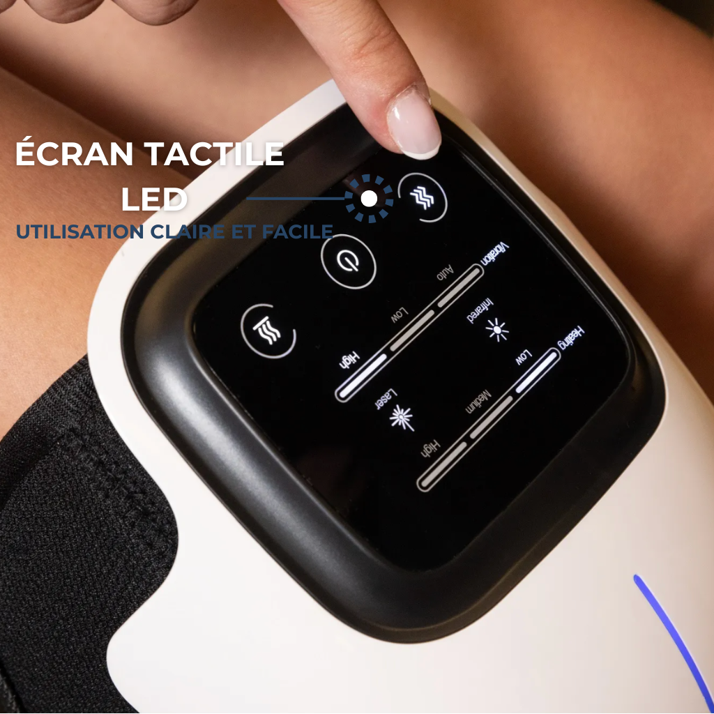 Genouillère Massante Chauffante Articulaire